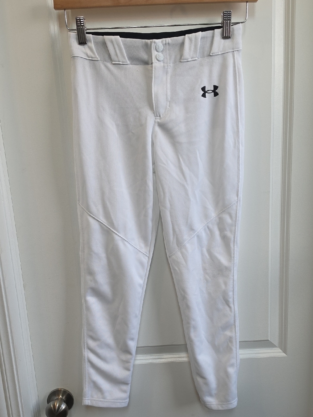 Under Armour White Baseball Pants